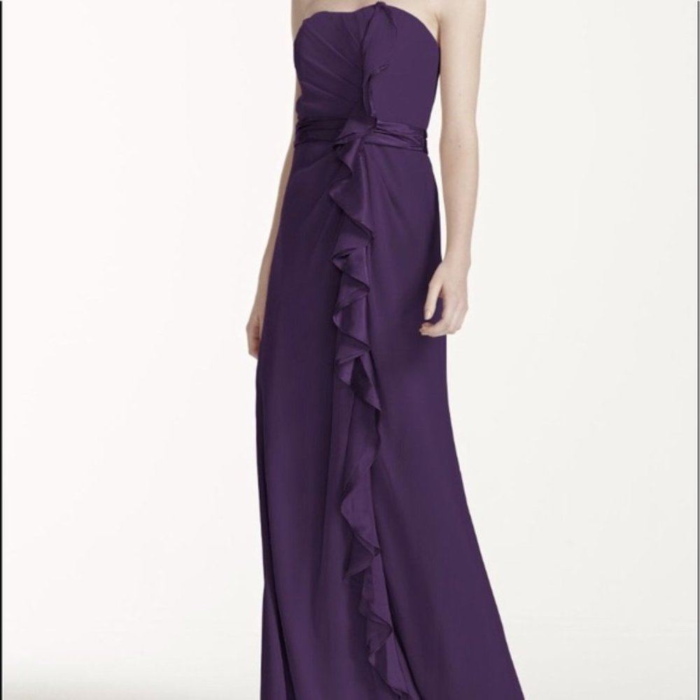 David's Bridal Bridesmaids Dress: F14336